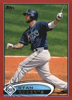 2012 Topps Update - Target Red Border #US307 Ryan Roberts Front