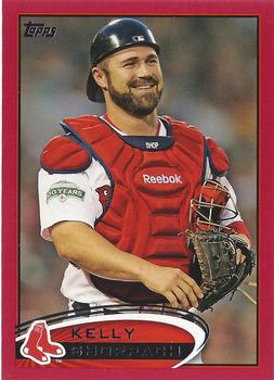 2012 Topps Update - Target Red Border #US310 Kelly Shoppach Front
