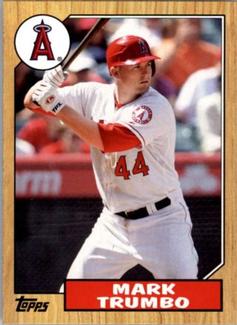 2012 Topps Update - 1987 Topps Minis #TM-144 Mark Trumbo Front