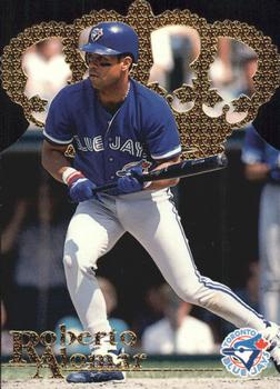 1996 Pacific Crown Collection - Gold Crown Die Cut #DC-1 Roberto Alomar Front
