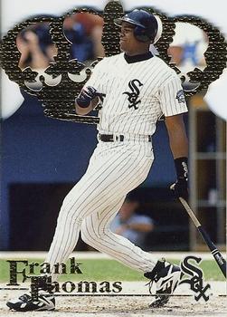 1996 Pacific Crown Collection - Gold Crown Die Cut #DC-18 Frank Thomas Front