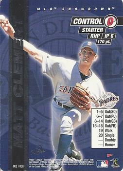 2000 MLB Showdown Pennant Run 1st Edition - Promos #002 Matt Clement Front