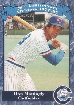 1997 Columbus Clippers 20th Anniversary #17 Don Mattingly Front