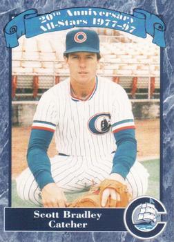 1997 Columbus Clippers 20th Anniversary #3 Scott Bradley Front