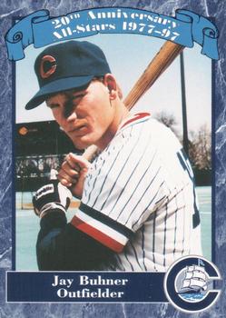 1997 Columbus Clippers 20th Anniversary #5 Jay Buhner Front