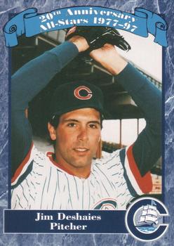 1997 Columbus Clippers 20th Anniversary #7 Jim Deshaies Front