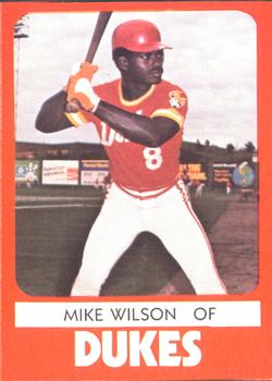 1980 TCMA Albuquerque Dukes #15 Mike Wilson Front