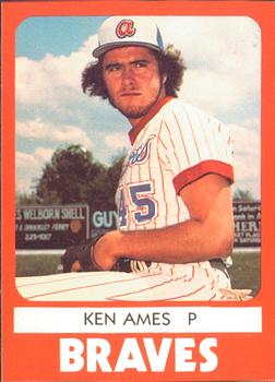 1980 TCMA Anderson Braves #10 Ken Ames Front