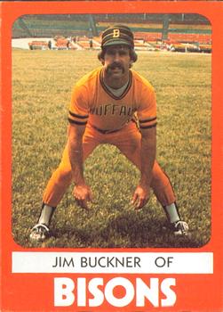 1980 TCMA Buffalo Bisons #5 Jim Buckner Front