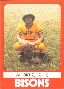 1980 TCMA Buffalo Bisons #9 Al Ortiz Jr. Front