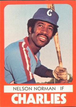 1980 TCMA Charleston Charlies #4 Nelson Norman Front