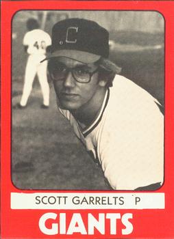 1980 TCMA Clinton Giants #10 Scott Garrelts Front