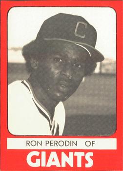 1980 TCMA Clinton Giants #21 Ron Perodin Front