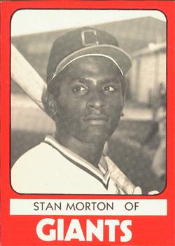 1980 TCMA Clinton Giants #22 Stan Morton Front