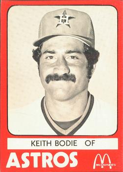 1980 TCMA Columbus Astros #18 Keith Bodie Front
