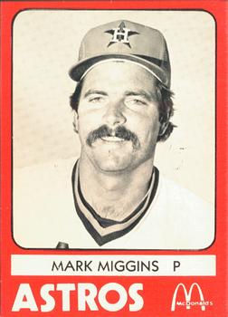 1980 TCMA Columbus Astros #21 Mark Miggins Front