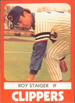 1980 TCMA Columbus Clippers #9 Roy Staiger Front