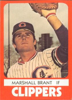 1980 TCMA Columbus Clippers #20 Marshall Brant Front