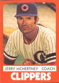 1980 TCMA Columbus Clippers #22 Jerry McNertney Front