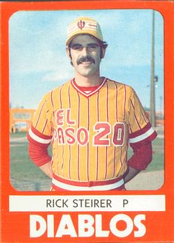 1980 TCMA El Paso Diablos #4 Rick Steirer Front