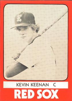 1980 TCMA Elmira Pioneer Red Sox #10 Kevin Keenan Front
