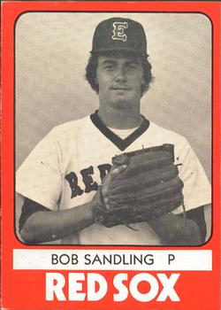 1980 TCMA Elmira Pioneer Red Sox #14 Bob Sandling Front