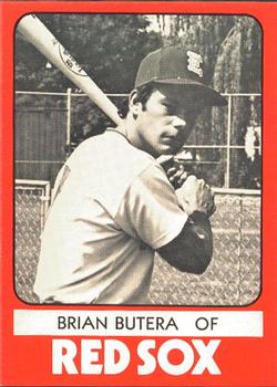 1980 TCMA Elmira Pioneer Red Sox #35 Brian Butera Front