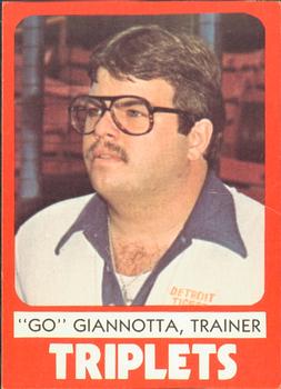 1980 TCMA Evansville Triplets #13 Go Giannotta Front