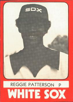 1980 TCMA Glens Falls White Sox B/W #9 Reggie Patterson Front