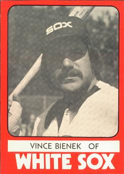 1980 TCMA Glens Falls White Sox B/W #20 Vince Bienek Front