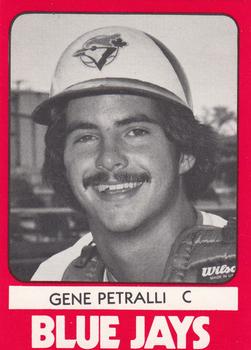 1980 TCMA Knoxville Blue Jays #2 Geno Petralli Front