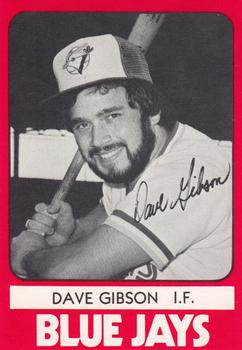 1980 TCMA Knoxville Blue Jays #19 Dave Gibson Front