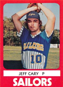 1980 TCMA Lynn Sailors #12 Jeff Cary Front