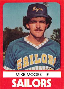 1980 TCMA Lynn Sailors #1 Mike Moore Front
