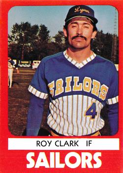 1980 TCMA Lynn Sailors #20 Roy Clark Front