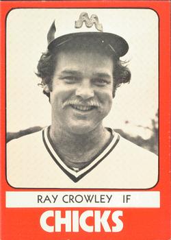 1980 TCMA Memphis Chicks #11 Ray Crowley Front