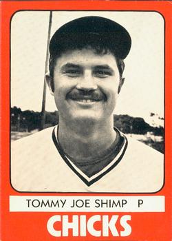 1980 TCMA Memphis Chicks #19 Tommy Joe Shimp Front