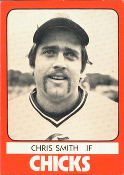 1980 TCMA Memphis Chicks #21 Chris Smith Front