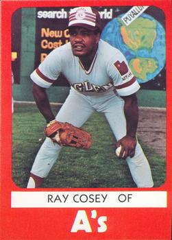 1980 TCMA Ogden A's #2 Ray Cosey Front