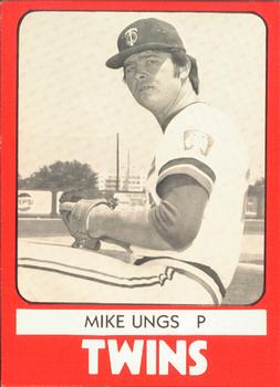 1980 TCMA Orlando Twins #15 Mike Ungs Front