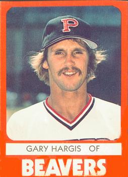 1980 TCMA Portland Beavers #15 Gary Hargis Front