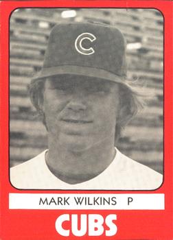 1980 TCMA Quad City Cubs #10 Mark Wilkins Front