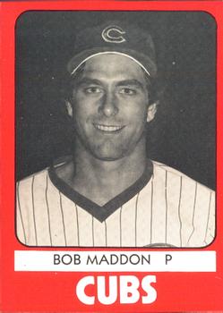 1980 TCMA Quad City Cubs #11 Bob Madden Front
