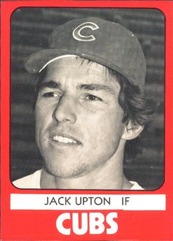 1980 TCMA Quad City Cubs #16 Jack Upton Front