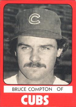 1980 TCMA Quad City Cubs #20 Bruce Compton Front