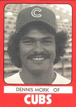 1980 TCMA Quad City Cubs #22 Dennis Mork Front