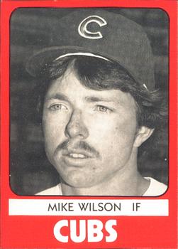 1980 TCMA Quad City Cubs #26 Mike Wilson Front