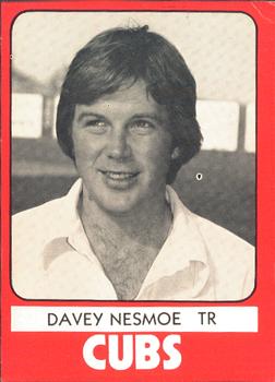 1980 TCMA Quad City Cubs #31 Davey Nesmoe Front