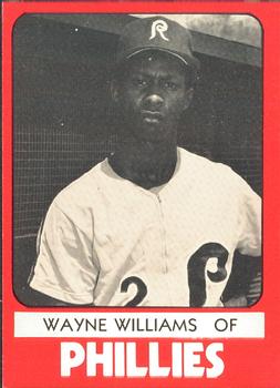 1980 TCMA Reading Phillies #1 Wayne Williams Front