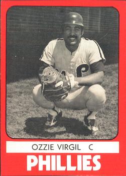 1980 TCMA Reading Phillies #3 Ozzie Virgil Front